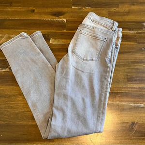 Athleta Girls Gray Jeans Denim Stretchy Skinny Size 10